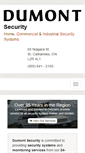 Mobile Screenshot of dumontsecurity.com